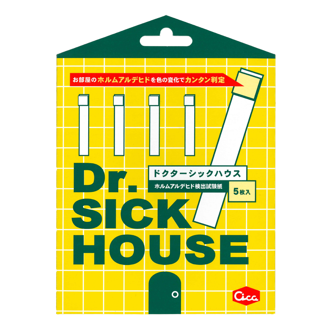 ホルムアルデヒド検出試験紙 Dr.SICK HOUSE（ドクターシックハウス）