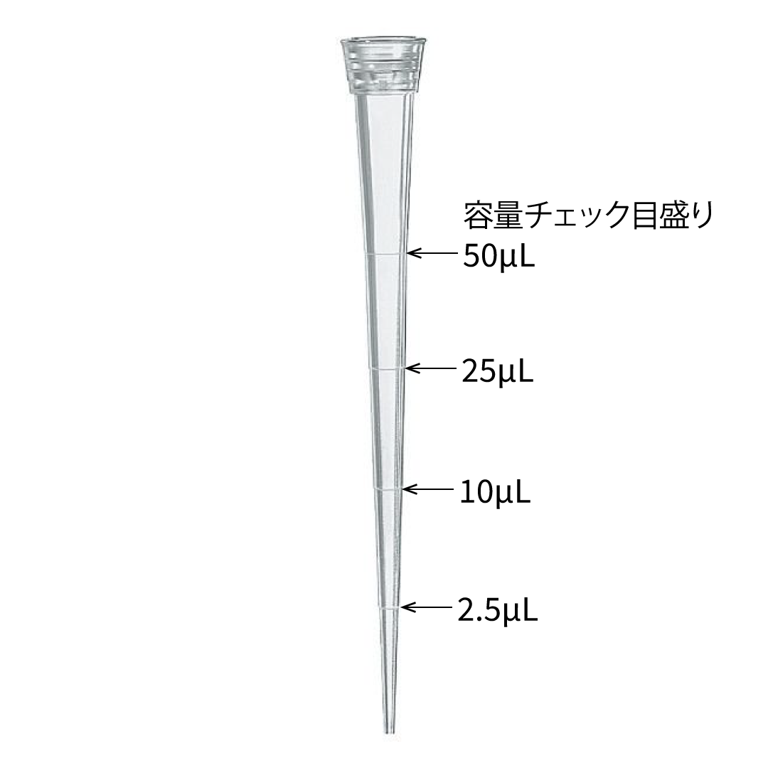 ピペットチップ スタンダードピペットチップ Standard pipette tips