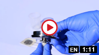 センティーノ 微生物試験用ポンプ センティーノフィルターファンネルの接続手順動画